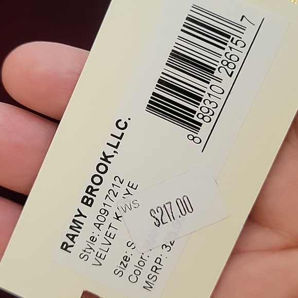 NWT Ramy Brook sz Small one shoulder silk blend blouse - Picture 3 of 9